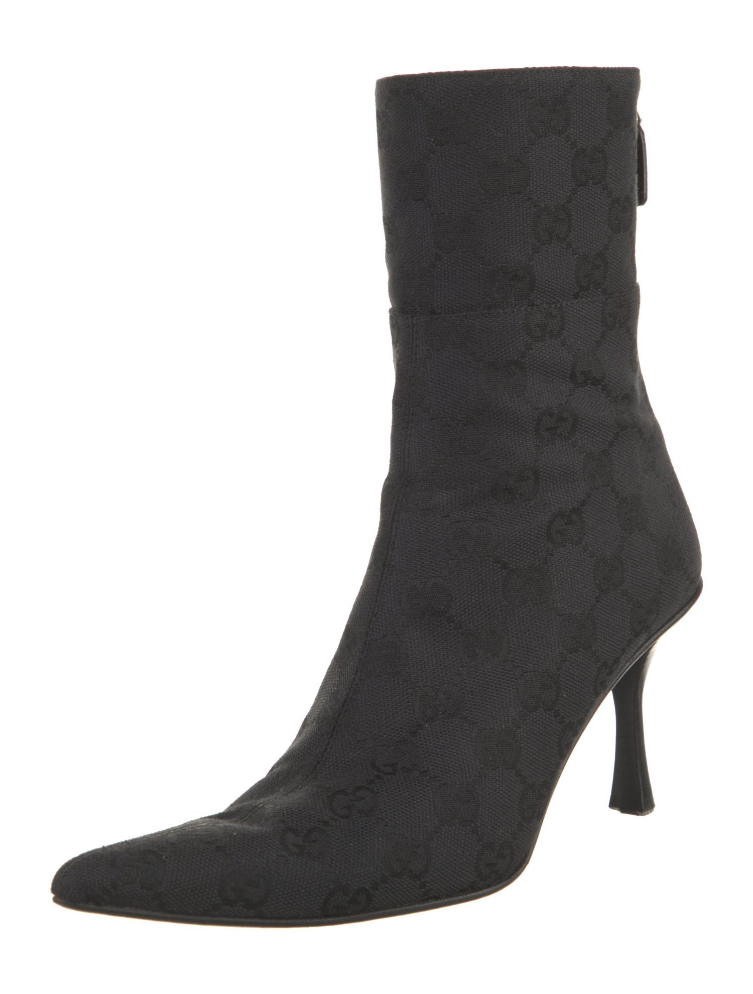 Gucci GG Canvas Canvas Sock Boots